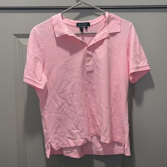 Pink Ralph Lauren shirt. - Picture 2 of 5